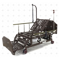 Кровать электрическая Мед-Мос DB-11А (МЕ-5228Н-10) ЛДСП Венге с боковым переворачиванием, туалетным устройством и функцией «кардиокресло»